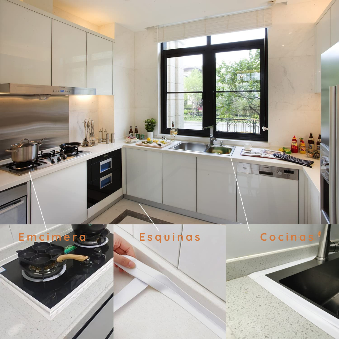 (Oferta 5X3) Tiras impermeables para lavabos y cocinas