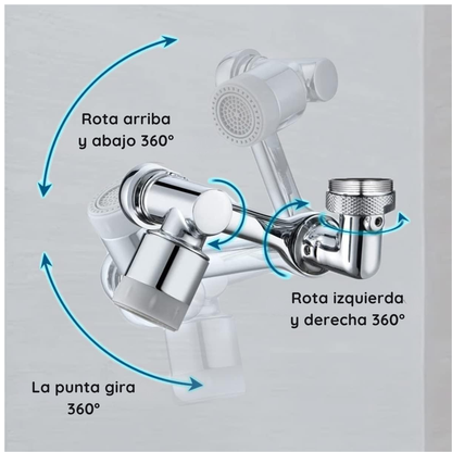 Grifo Giratorio 1080° – 2X1 oferta exclusiva