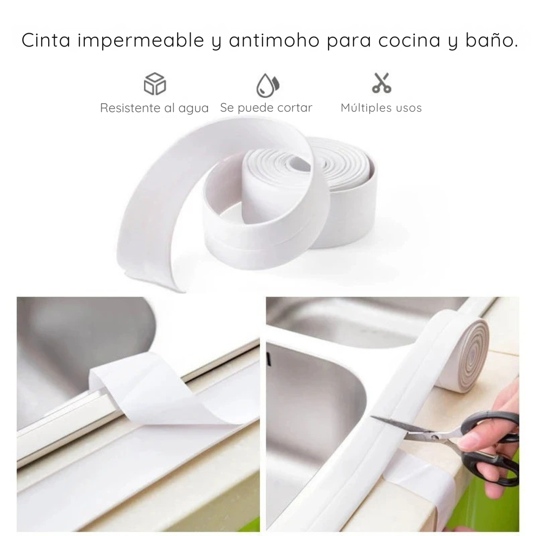 (Oferta 5X3) Tiras impermeables para lavabos y cocinas