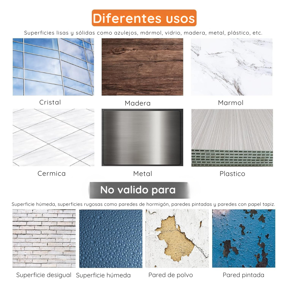 (Oferta 5X3) Tiras impermeables para lavabos y cocinas