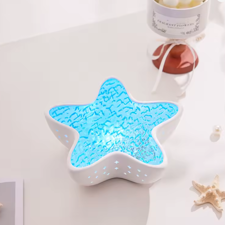 Valalya™ - Veilleuse Étoile de Mer pour Salle de Bain