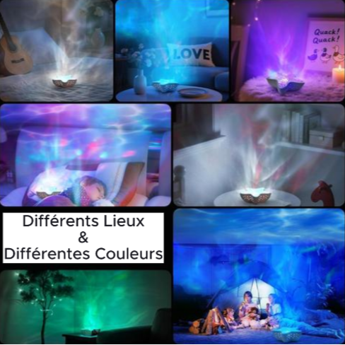 Valalya™ - Veilleuse Étoile de Mer LED - Ambiance Océan