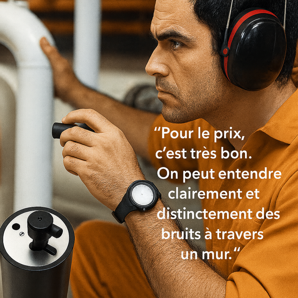 Valalya™️- Détecteur de fuites d'eau et de bruits suspects