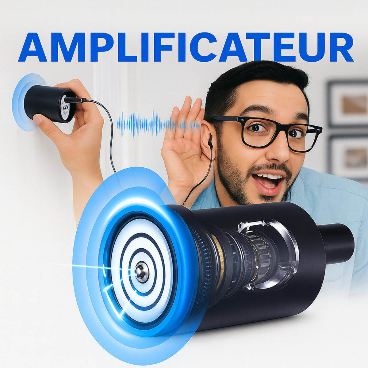 Valalya™️- Détecteur de fuites d'eau et de bruits suspects