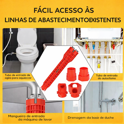 Valalya™️- Ferramenta 14 em 1 para casas de banho e lavatórios