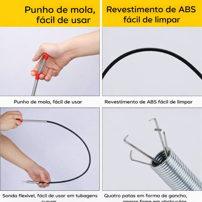 Valalya™️- (Oferta 2×1) Herramienta de drenaje de limpieza